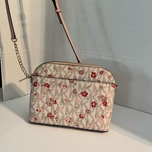 Michael Kors floral crossbody